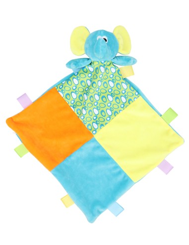 M-MM701-Baby Multi Coloured Comforter With Rattle